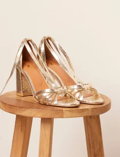 Pied de Biche Sandales>Capucine Platinium