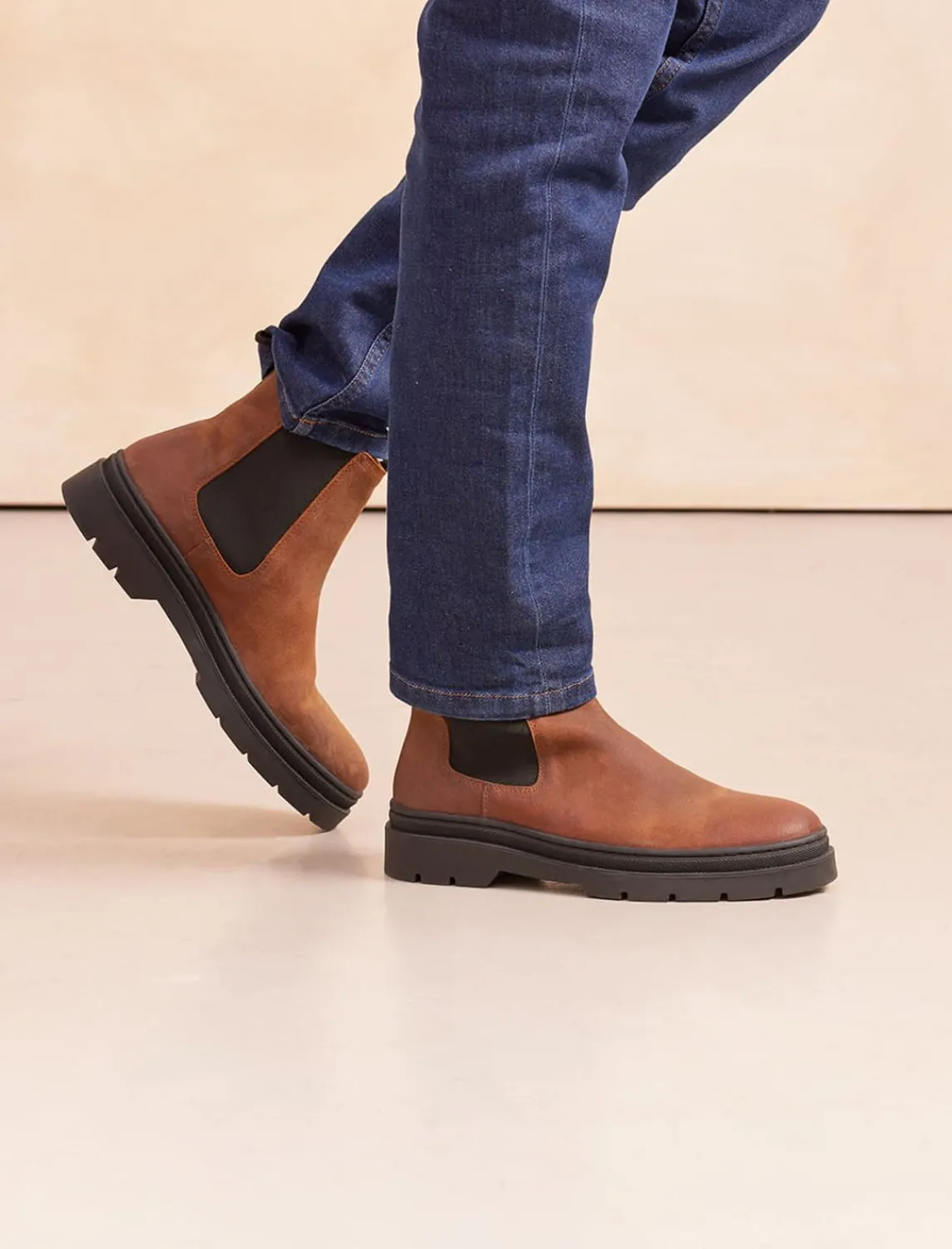 Pied de Biche Boots Et Bottines>Franklin Ecorce & Black