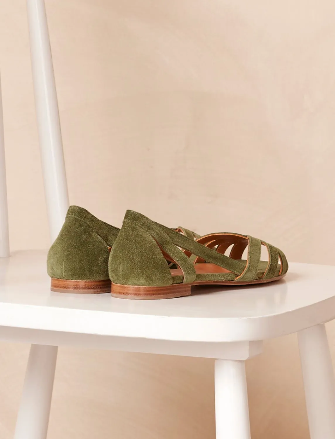 Pied de Biche Sandales>Hortensia Olive