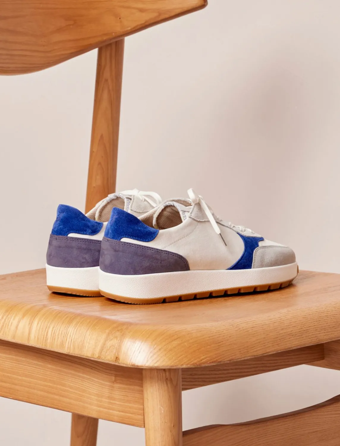 Pied de Biche Sneakers>Matteo Bleu Electrique